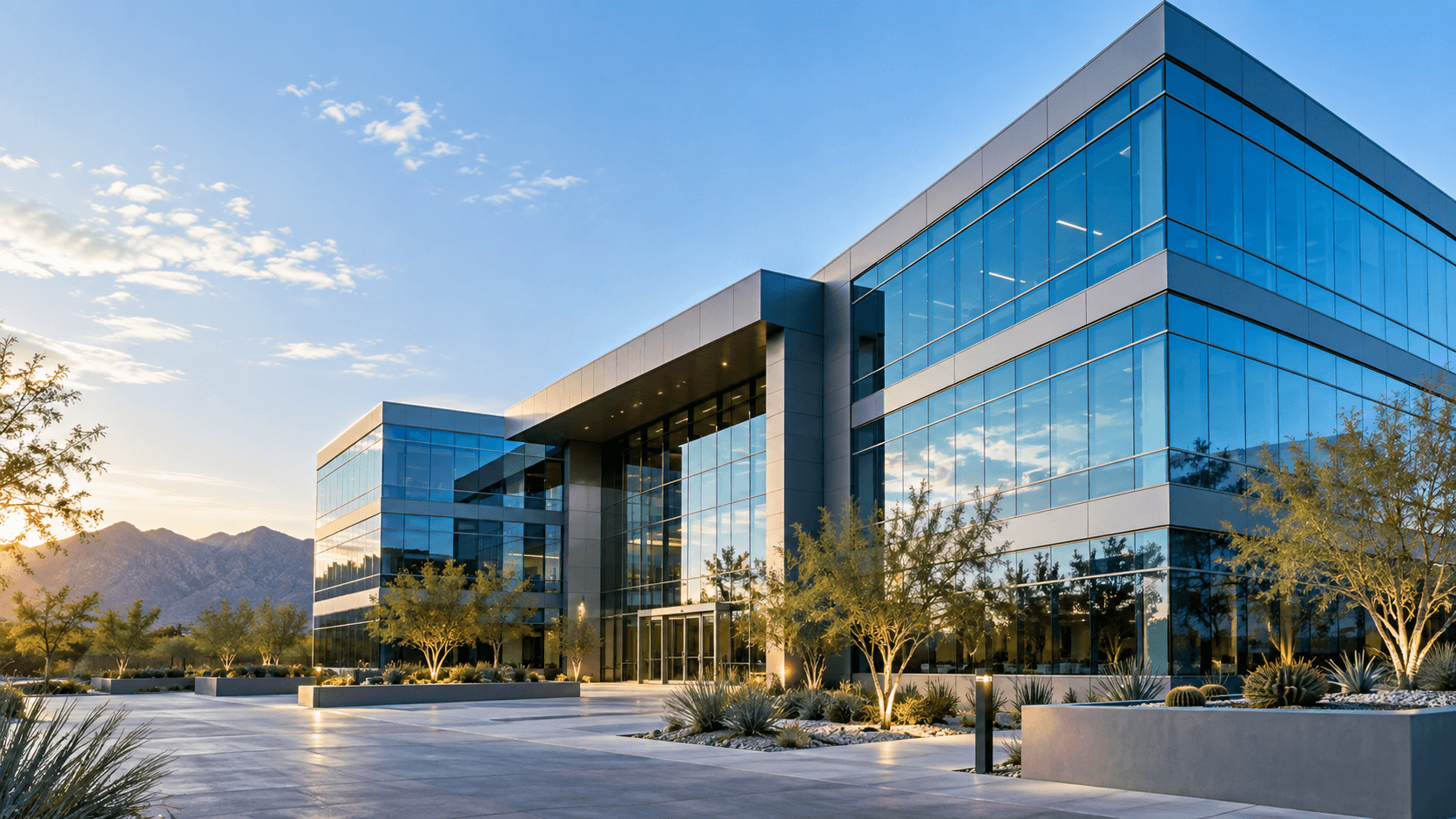 Modern office building in Phoenix